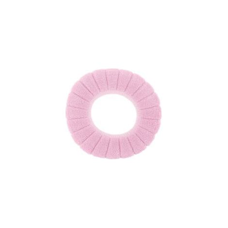 Waschbarer WC-Sitzbezug – Rosa – Warmes und bequemes WC-Kissen, universell einsetzbar (1/5)