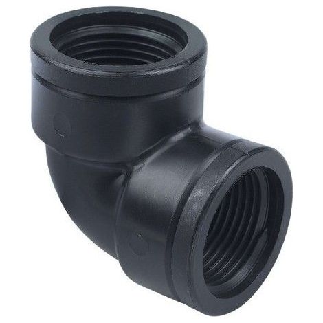Coude égal Femelle 90° Cap Vert Filetage 33x42mm