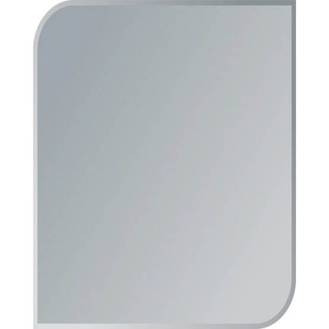 Showerdrape Islington Large Rectangular Wall Mounted 70 x 50cm Bathroom Mirror (1/3)