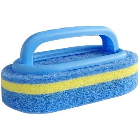 Ahlsen Schwammreinigungsbürste, Poolwasserlinienbürste zur Reinigung von Schwimmbecken, Whirlpools, Badewannen und Wänden (1/3)
