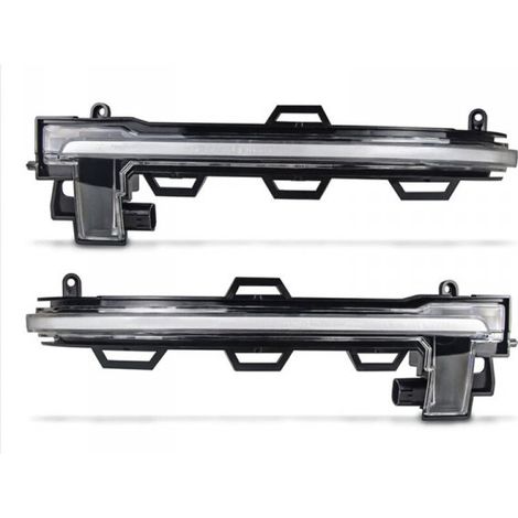 Kit Freccia Led Specchietto Retrovisore Dinamico Sequenziale BMW X3 F25 X4 F26 X5 F15 X6 F16 Arancione Lente Trasparente