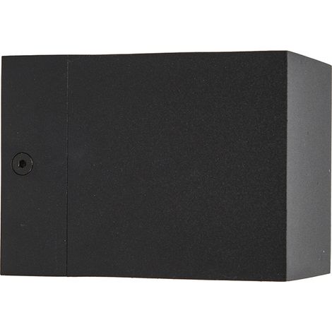 QAZQA Modern Wall Lamp Black with Light Effect - Transfer