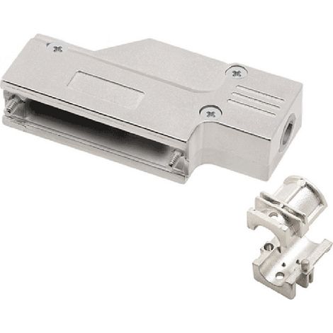encitech DCMR15-HI-K 6560-0701-02 D-SUB Gehäuse Polzahl: 15 Zinkdruckguss 90 ° Metall 1 St.