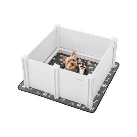 Parc de Mise Bas pour Chien - 98 x 98 x 46 cm Caisse de Mise Bas (1/5)