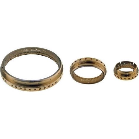 SAMET SPARTIFIAMMA OTTONE ANELLO SERIE  3 FUOCHI mm.90 + 59 +  40  S 4716