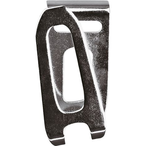 Makita – Crochet de rangement long pour ceinture – Installation facile avec vis réf. 251314-2 – Résistance élevée pour usages pro et domestiques