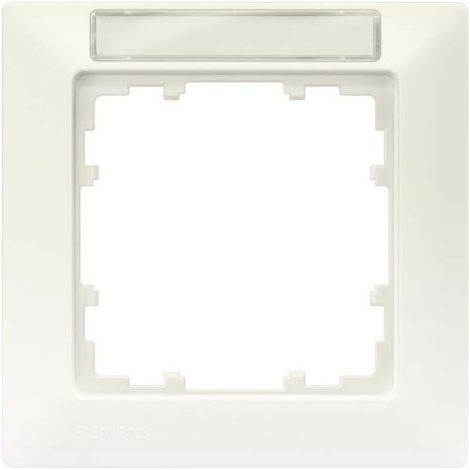 Siemens Indus.Sector Rahmen 1-fach 80x80mm ti/ws 5TG2551-1