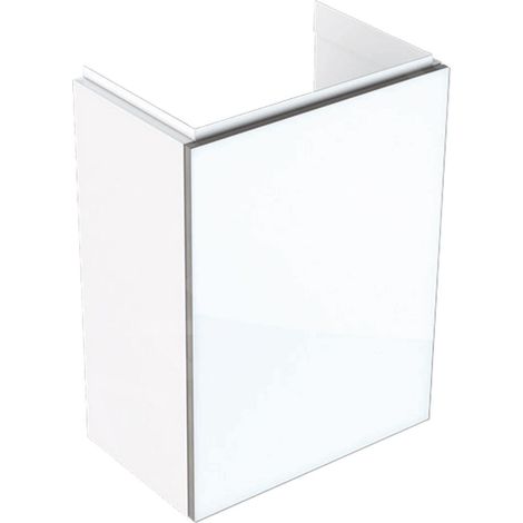 Geberit Acanto - Meuble sous lave-mains 400 mm, blanc poli 500.607.01.2 (1/3)