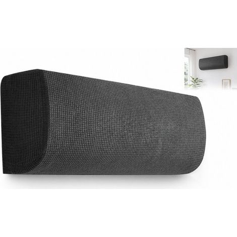 Housse de protection pour unité intérieure de climatiseur mural, housse en tissu élastique anti-poussière, pour maison et bureau (1/5)