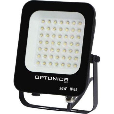 Projecteur LED Extérieur SMD 30W IP65 Noir - Blanc Chaud 2300K - 3500K - SILAMP