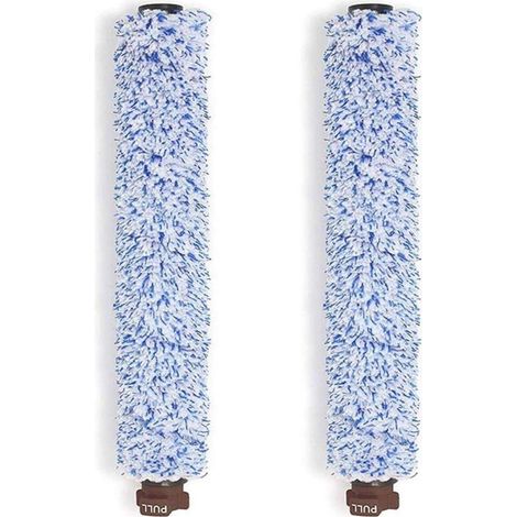 Lot de 2 rouleaux de brosse pour sols en bois Bissell Crosswave 2380