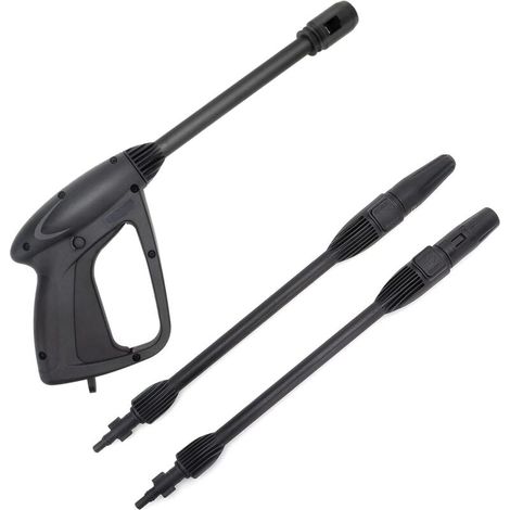 Pistola di ricambio per idropulitrici con lancia a getto variabile e lancia rotante, compatibile con alcune idropulitrici Black & Decker, AR Blue Clean-Crezuo-Crezuo