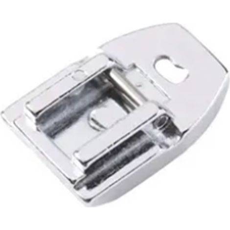 Pied-de-biche pour fermeture éclair invisible, pied-de-biche universel en acier inoxydable pour machine à coudre domestique, accessoire pour machine à coudre domestique
