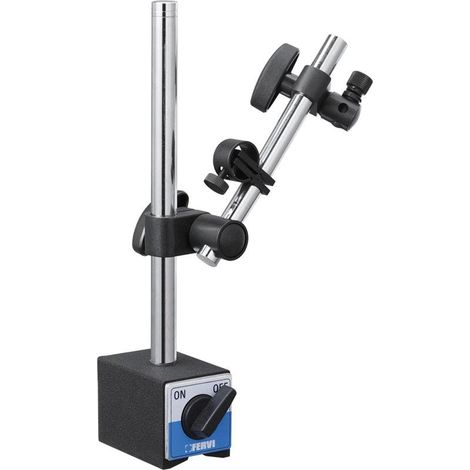 Support comparateur magnetique a reglage micrometrique