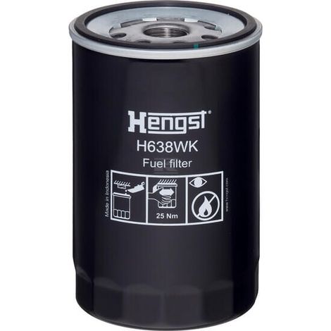 Cartucho rosca filtro de combustible HENGST H638WK01