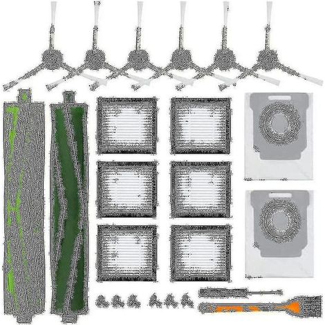 AMXCNOY Ersatzteile für Roboter J7 J7+ I3 I3+ I4 I6 I6+ I7 I7+ I8 I8+, Walzenbürsten, Filter, Seitenbürsten. (1/3)
