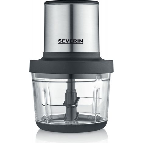 Severin KM3866 Küchenmaschine schwarz matt gebürsteter Edelstahl