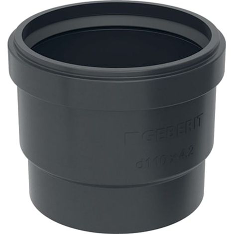 Geberit PE Manicotto a innesto con guarnizione a labbro, DN 125, 368.779.16.3