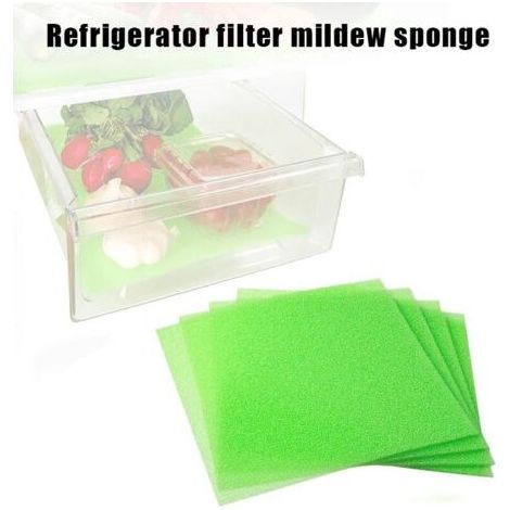 Lot de 5 revêtements de tiroir pour fruits et légumes, prolongeant leur durée de conservation - Organiseurs et rangements pour réfrigérateur, revêtements pour étagères de réfrigérateur (1/5)