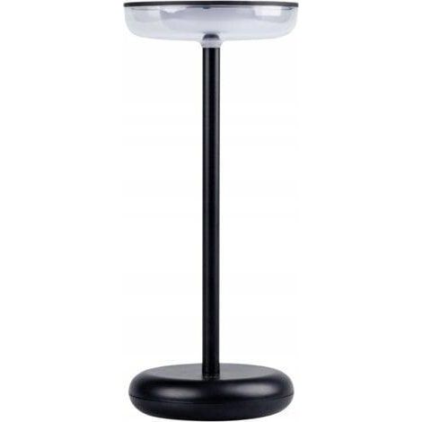 Kanlux Fluxy Tischlampe LED schwarz wiederaufladbar USB-C