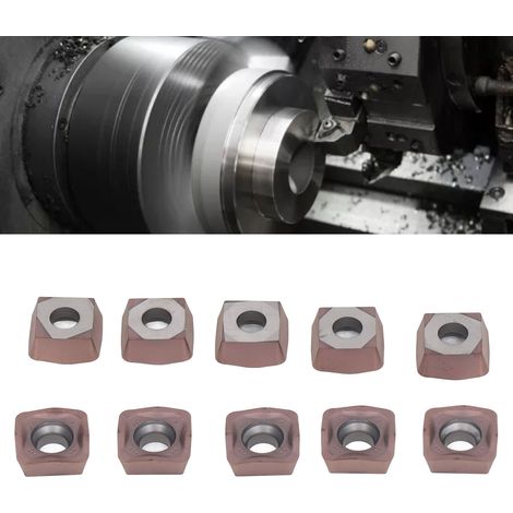 10-teiliger CNC-indexierbarer Hartmetall-Schaftfräserhalter, hartmetallbeschichtet, für Metalldrehmaschinen, Schneidwerkzeug SOMT140520ER-GM (1/5)