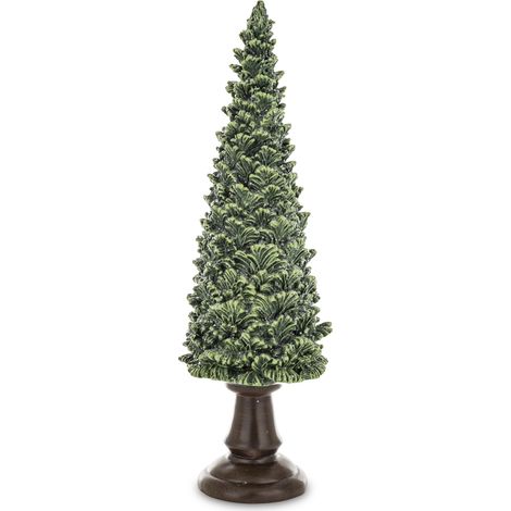 Figurine de sapin de Noël, plastique, 31 x 9,5 x 9,5 cm, Casa Roma (1/5)