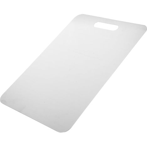 Planche à Découper en Métal en Acier Inoxydable, Double Face (1/5)
