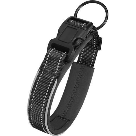 Collier Pour Chien Réglable - Collier Réfléchissant Respirant et Résistant - Pour Chiens de Petite Taille - 1 Pièce (1/5)
