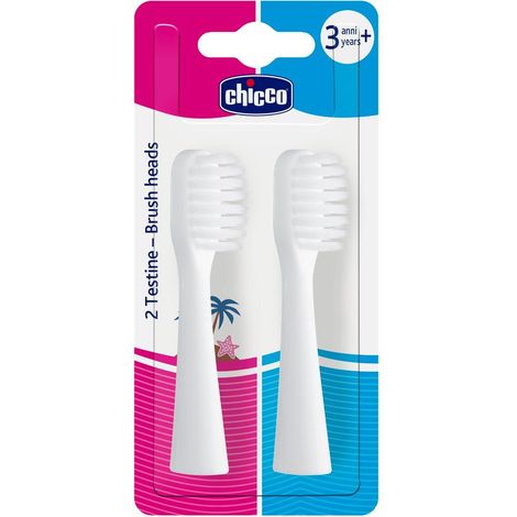 Cabezales para cepillo de dientes el茅ctrico Chicco 3L+