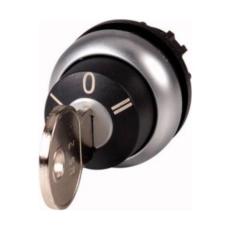 Bouton à clé 2 positions à accrochage EATON M22-WRS-MS10 (1/2)