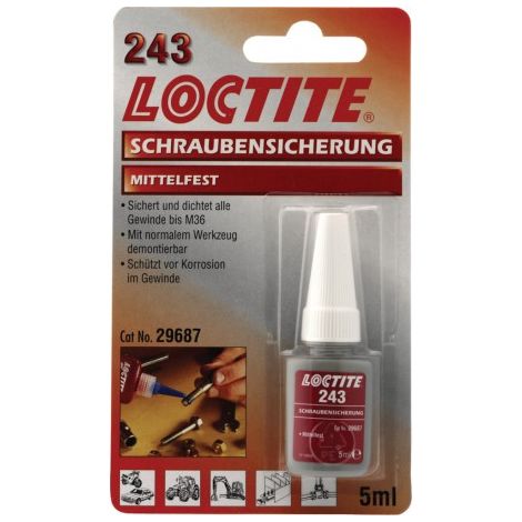Frein filet LOCTITE 243 5ml FL (Par 12)