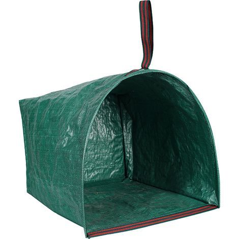 reno – Sac à déchets verts écologique 150 litres - Collecte efficace en demi-cercle - Idéal pour les déchets verts et organiques - L 59 x l 56 x H (1/2)