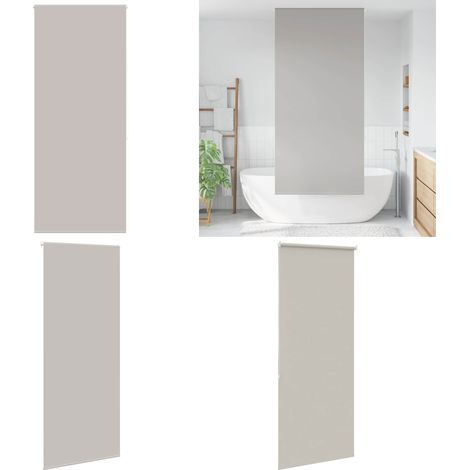 vidaXL Store enrouleur de douche 90x240 cm largeur du tissu 86 cm (1/5)
