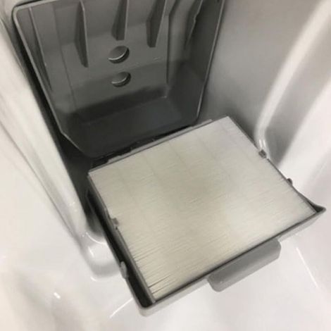 Coperchio filtro bianco per vasche idromassaggio Bullfrog delle serie M, Swim e A. (1/5)