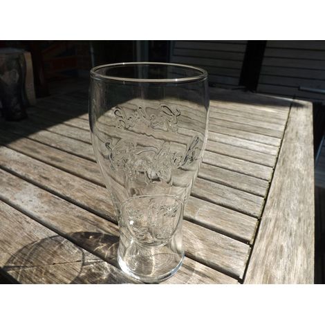 Lot de 6 verres Grolsch - 25 cl - Décor vert