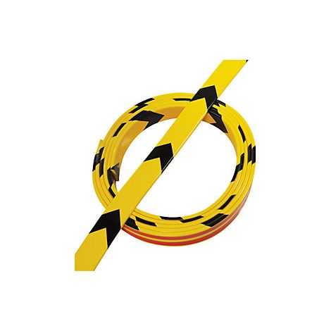 Sistema de señalización Knuffi® ONEWAY  1 rollo de 5 m  negro y