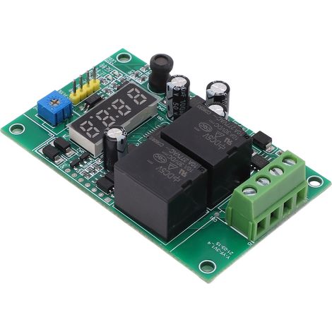 12V 24V Relaismodul mit Fernbedienung, Digitalanzeige, Motor- und Ventilsteuerung, Fernbedienungsplatine. (1/5)