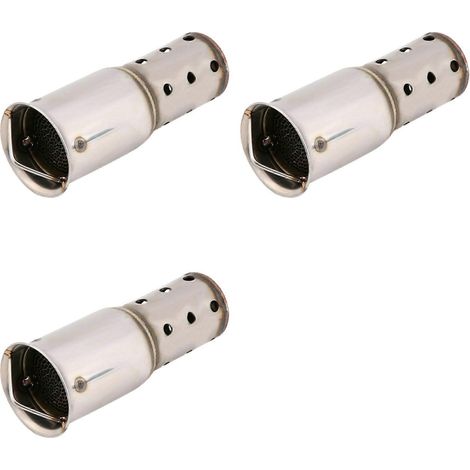 3X Silencieux d'échappement universel 51 mm pour moto, réducteur de bruit DB Killer (1/5)