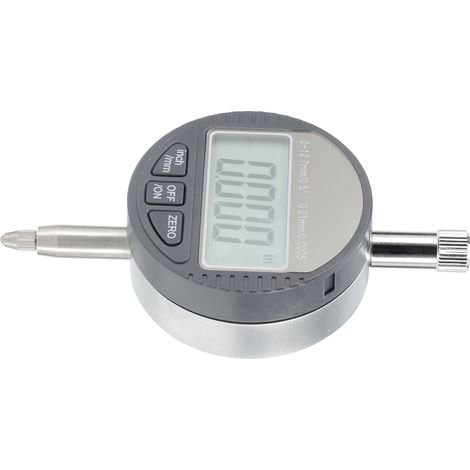 Indicateur numérique à cadran, sonde de mesure de profondeur électronique, affichage LCD 0-12,7 mm (1/5)
