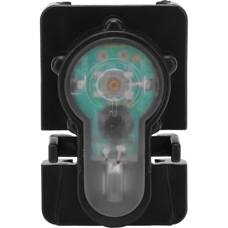Casque sport extérieur lumière rail type signal étanche bleu clair sur fond noir (1/5)