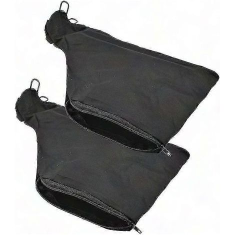 Sac à poussière noir avec fermeture éclair et support métallique, pour scie à onglets modèle 255, lot de 2 pièces. (1/5)