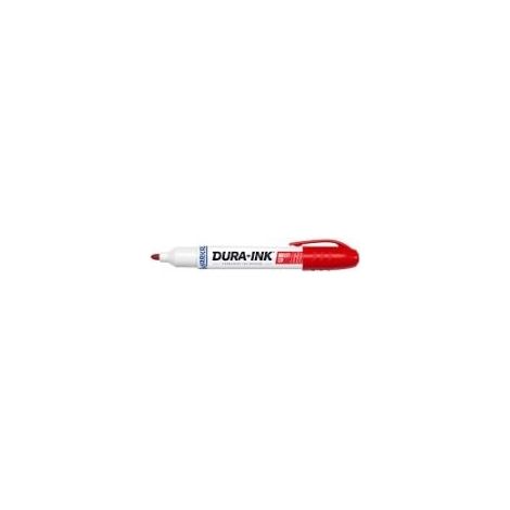 ROTULADOR DE TINTA PERMANENTE "DURA INK 60". MEDIO-BALA  ROJO - ACHA