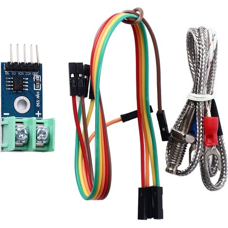 Ensemble de capteurs de température multifonctionnels de type thermocouple K MAX6675 et module (1/5)