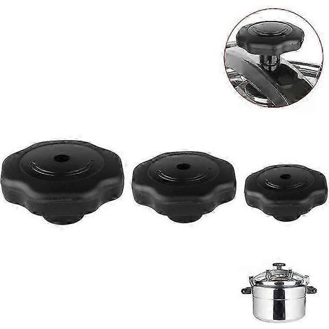 Bouton de couvercle pour cocotte en fonte, accessoire pour autocuiseur, poignée pour autocuiseur, couvercle spiralé antidéflagrant en bakélite (1/5)