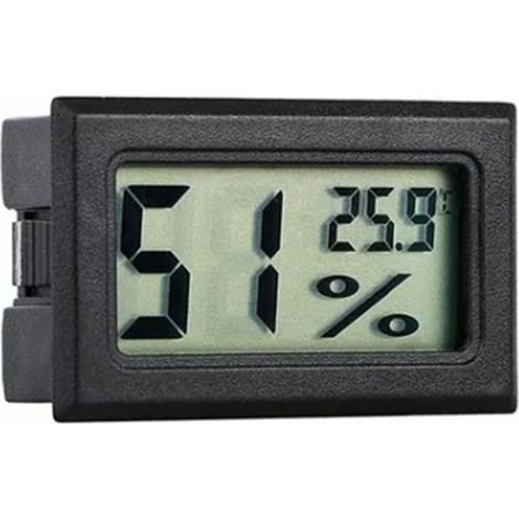 Thermomètre électronique numérique FY-10 noir de 1 mètre avec affichage numérique pour aquariums et réfrigérateurs, avec instrument de mesure de température. (1/4)