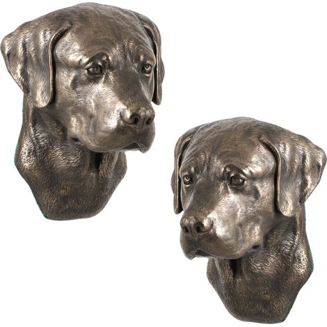 Labrador Retriever - una statuetta canina, un busto da appendere, una decorazione unica per gli amanti dei cani, realizzata da Art-Dog. (1/5)