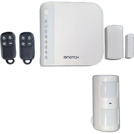 SISTEMA DI ALLARME KIT ANTIFURTO WIRELESS -6732040 - 12x12x3 CM