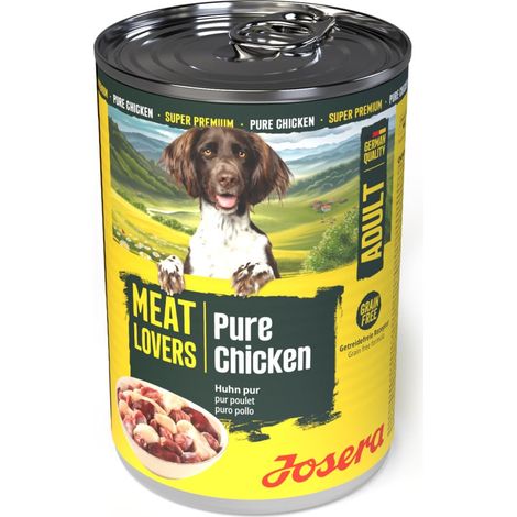 Josera Meatlovers Hundenassfutter Adult 400 g Huhn
