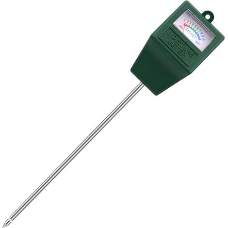 Simple aiguille carré intérieur extérieur sol humidimètre jardin pelouse ferme extérieur plante capteur d'humidité humidimètre test d'humidité (1/4)