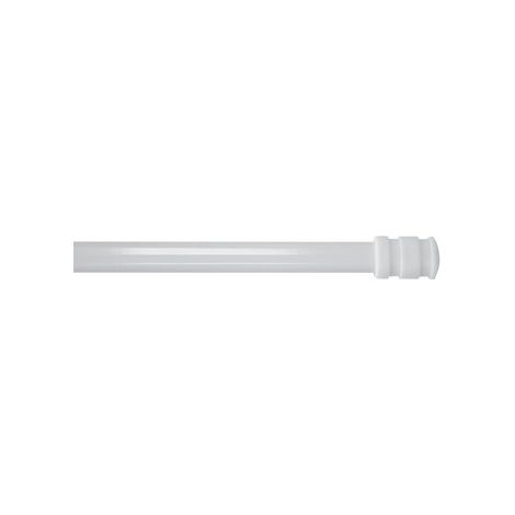 Tringle Extensible Ovale "nopo" 60-100cm Blanc (1/3)